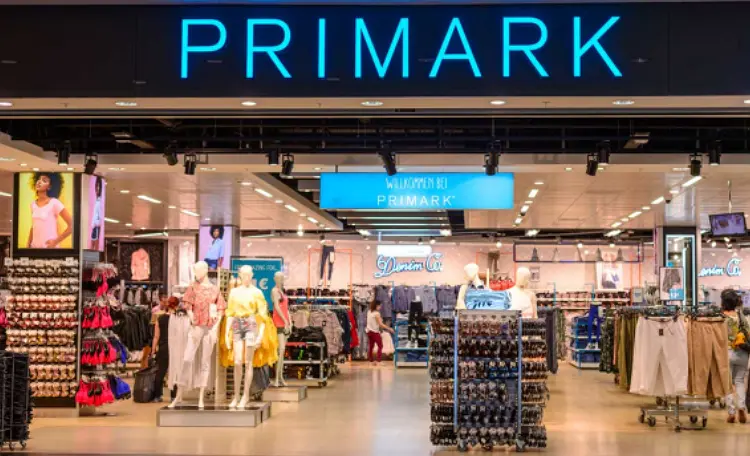 Primark store front view